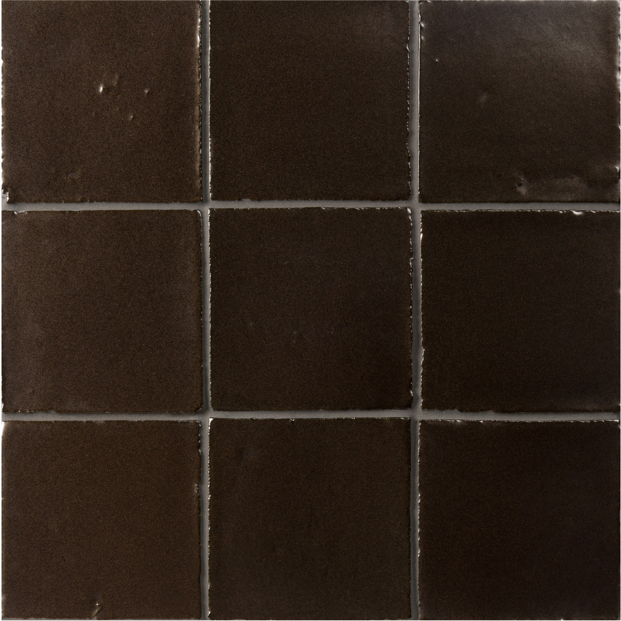 Handcraft Modern 6"x6" Poured Bronze Matte