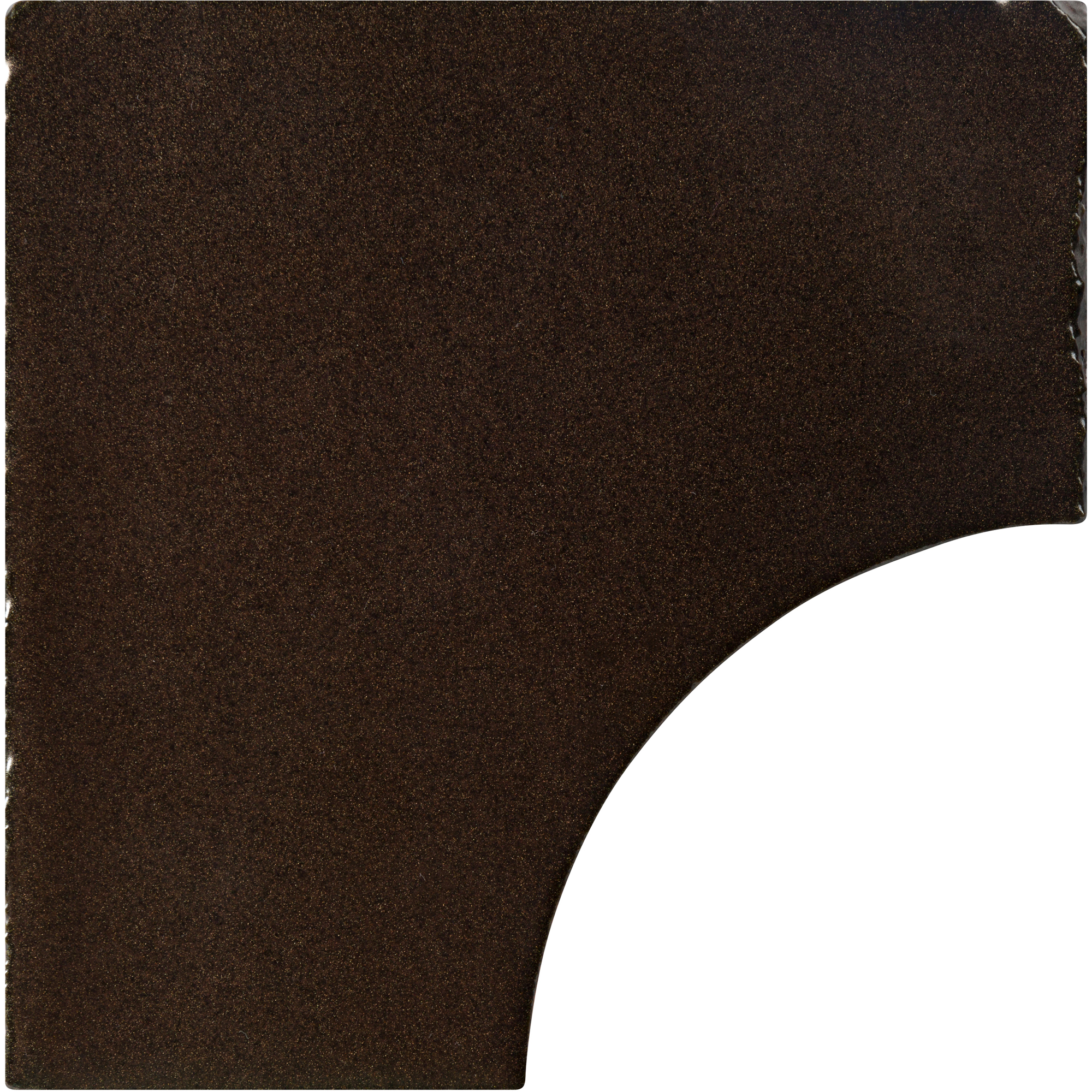Handcraft Modern Circle Field Poured Bronze Matte