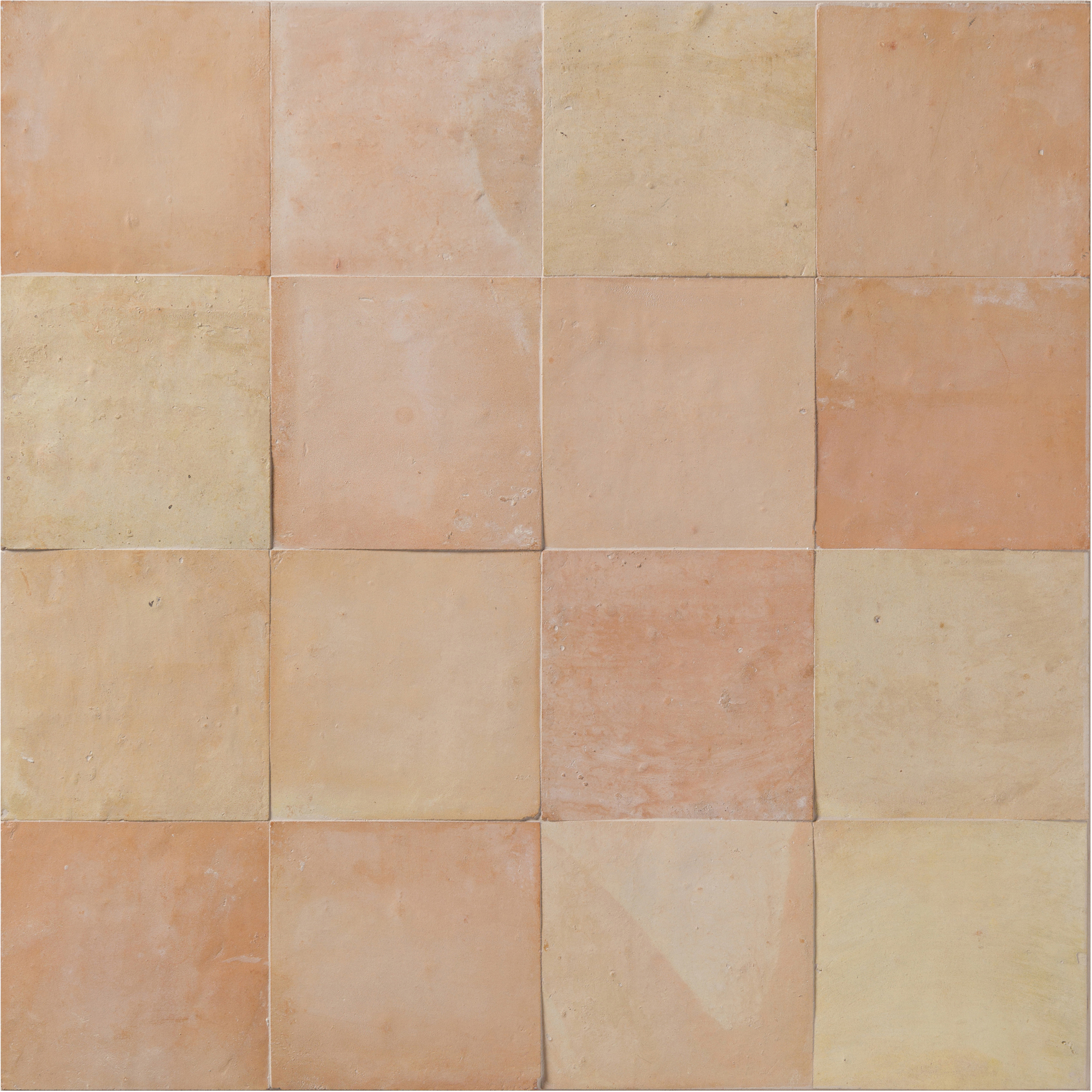 Melange 4"x4" Field Blonde Cotto