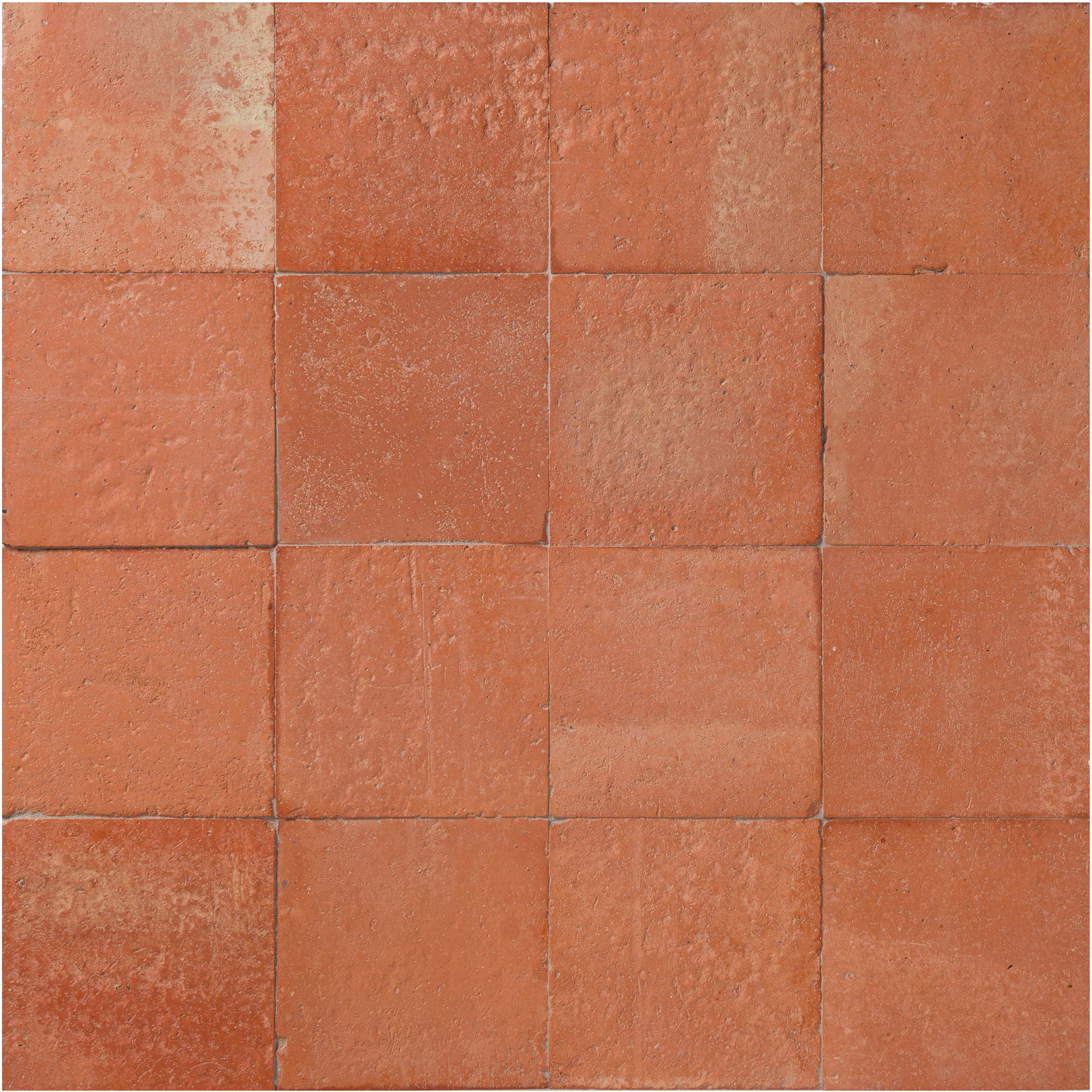 Melange 4"x4" Field Rouge Cotto