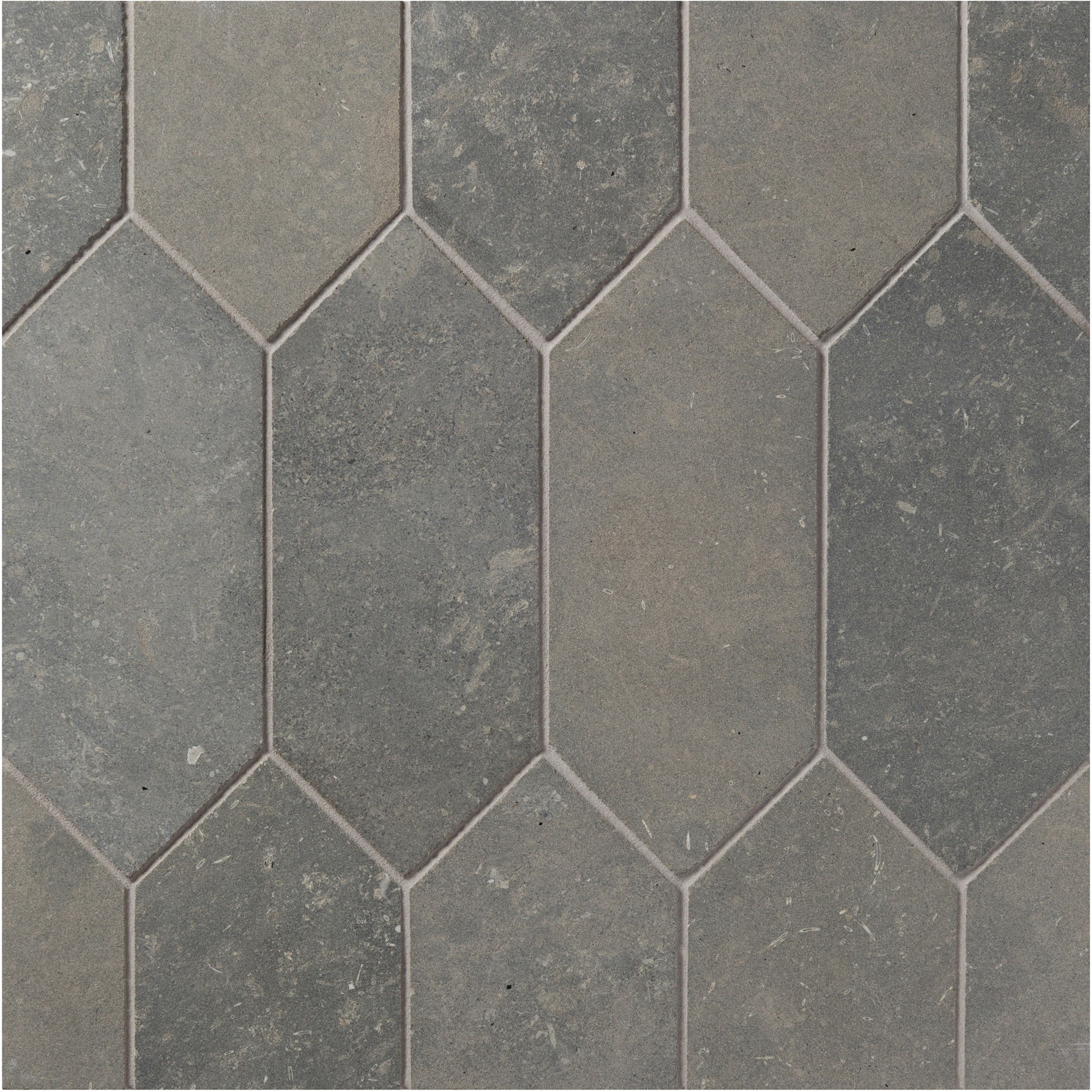Melange Picket 4"x10" Gris