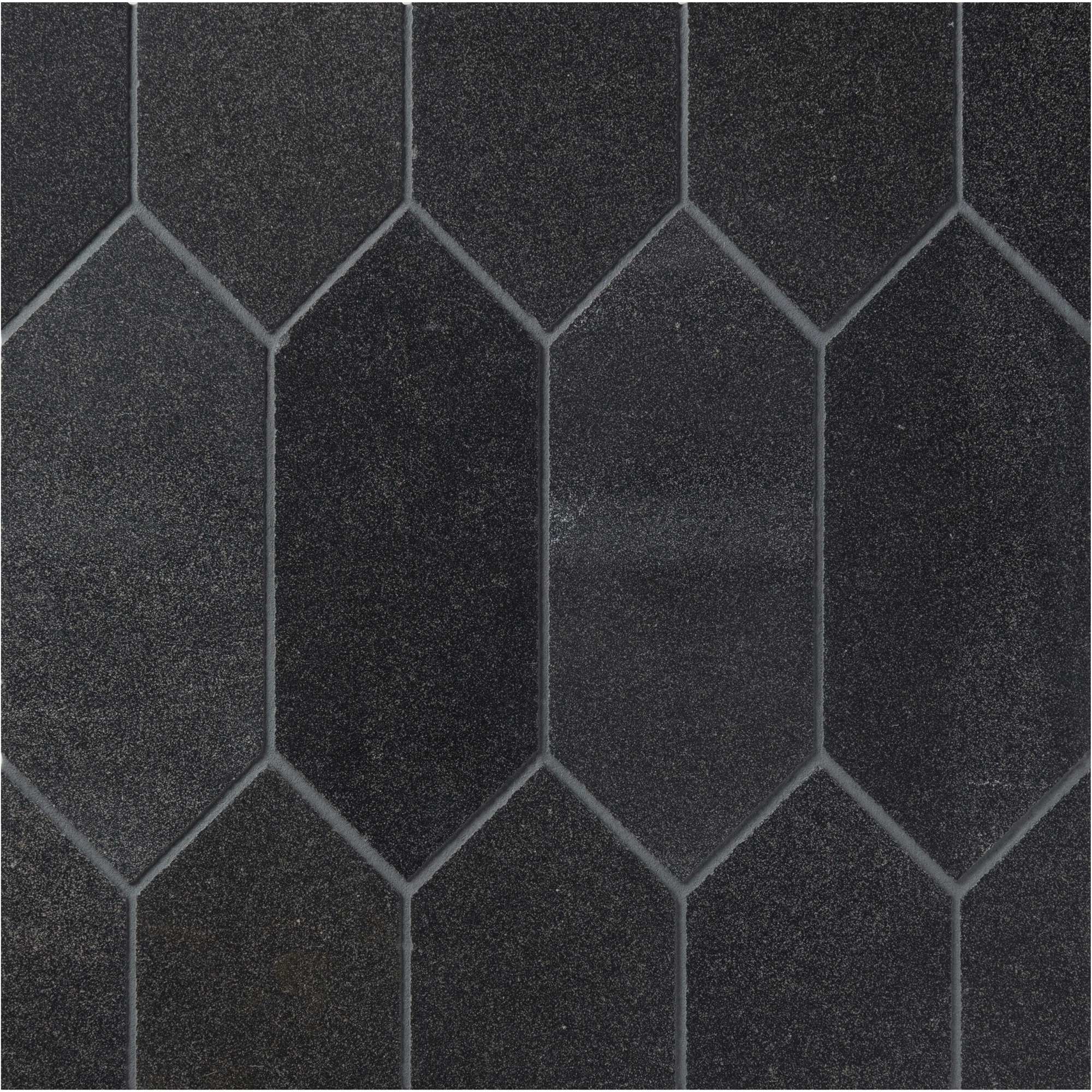 Melange Picket 4"x10" Noir