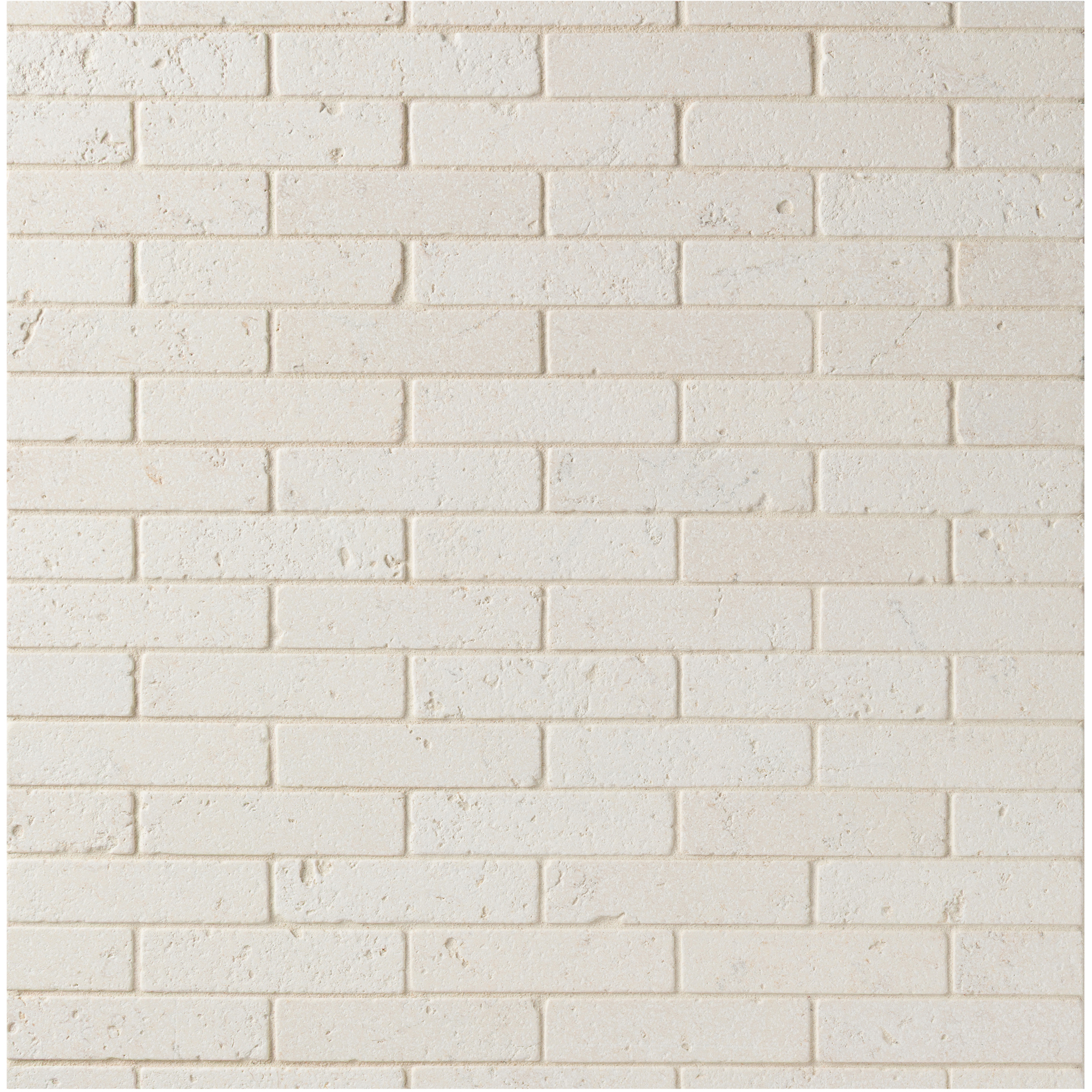 Pierre Sud Offset Mosaic 1x4 Creme Bordeaux Tumbled